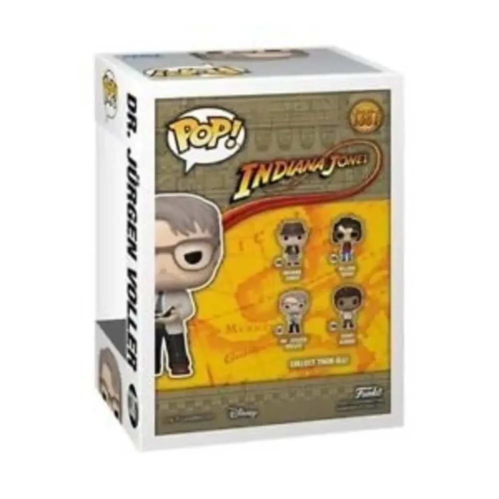 NEW/MINT FUNKO POP Indiana Jones Dial of Destiny Jurgen Voller #1387~ FREE SHIP!